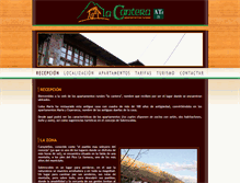 Tablet Screenshot of apartamentosruraleslacantera.com